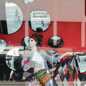 Reflections in Bloomingdale's Window